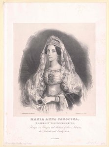 Mária Anna savoyai-szardíniai hercegnő alkotó: Artist Unknown