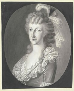 Mária Terézia szicíliai hercegnő (nyomtatás) alkotó: Artist Unknown