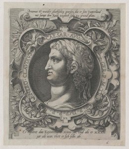 Nero római császár (nyomtatás) alkotó: Artist Unknown
