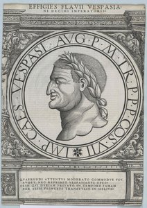 Vespasianus római császár alkotó: Artist Unknown