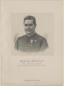 Rudolf gróf Mels-Colloredo (nyomtatás) alkotó: Artist Unknown