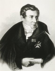 SCHLEGEL, August Wilhelm von (1767-1845). A romantika német teoretikusa. Litográfia. alkotó: Artist Unknown