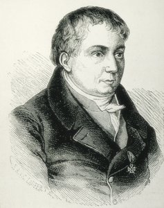 SCHLEGEL, Friedrich von (1772-1829). Német költő, kritikus és tudós. A német romantika kritikai vezetője. Metszet alkotó: Artist Unknown