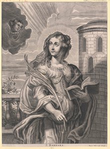 Szent Barbara alkotó: Artist Unknown