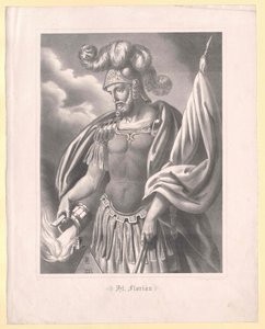 Szent Flórián alkotó: Artist Unknown