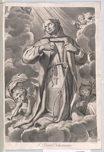 Alcantarai Szent Péter alkotó: Artist Unknown