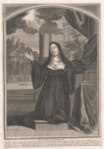 Saint Scholastica alkotó: Artist Unknown