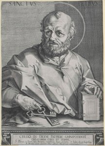 Szent Péter apostol alkotó: Artist Unknown