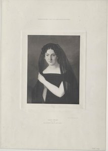 Sophie Mueller (nyomtatás) alkotó: Artist Unknown