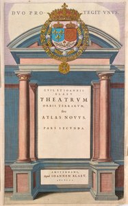 Theatrum Orbis Terrarum sive Atlas Novus alkotó: Artist Unknown