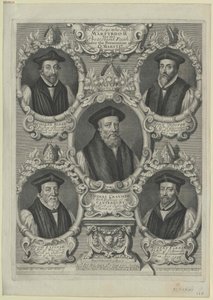 Thomas Cranmer (nyomtatás) alkotó: Artist Unknown