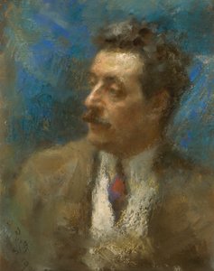Giacomo Puccini portréja
