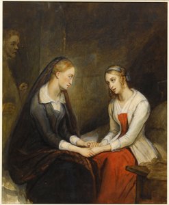Effie és Jeanie alkotó: Ary Scheffer