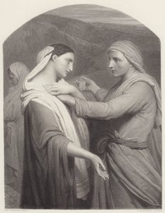 Ruth és Naomi alkotó: Ary Scheffer