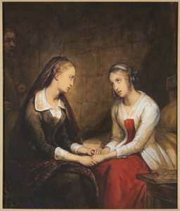 A fiatal fogoly alkotó: Ary Scheffer