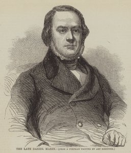 A néhai Daniel Manin alkotó: Ary Scheffer