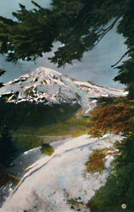 Mount Tacoma az Eagle Peak-ről, Washington, 1916