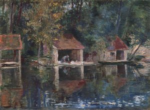 Mosóhely Grez-sur-Loing-ban