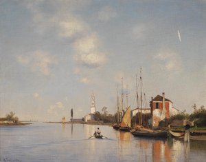 Ascan Lutteroth Mazzorbo bei Venedig