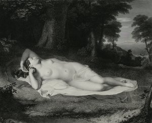 Ariadne alkotó: Asher Brown Durand
