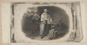Bankjegymatrica kovács-kovácsolással, kb. 1824-37.
