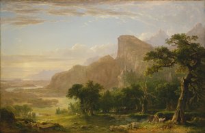 Tájjelenet a Thanatopsisból, 1850.
