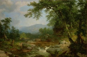 Monument Mountain, Berkshires, 1855-60 alkotó: Asher Brown Durand
