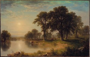 Nyári délután alkotó: Asher Brown Durand
