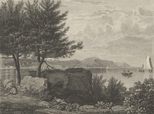 Weehawken, 1833. alkotó: Asher Brown Durand