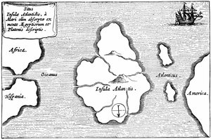 Atlantisz térképe, a 