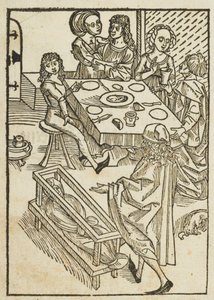 A legőszintébb figyelmeztetés e világ hamis szeretete ellen - 1 alkotó: attributed to Albrecht Dürer
