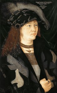Német: V. Henrik V. Henrik mecklenburgi portréja alkotó: attributed to Jacopo de
