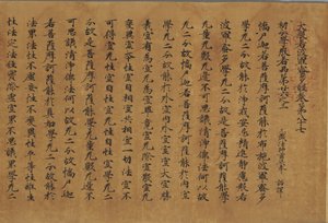 Daihannya-Gyo szútra (Yakushi-ji változat) alkotó: Attributed to Zhang Sengyao