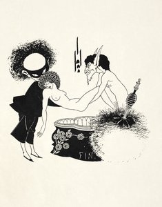 Illusztráció Oscar Wilde „Saloméjához”. alkotó: Aubrey (after) Beardsley