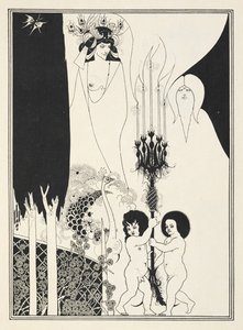 Illusztráció Oscar Wilde „Saloméjához”.