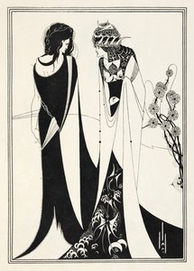 Illusztráció Oscar Wilde „Saloméjához”.