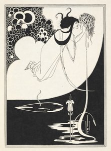 Illusztráció Oscar Wilde „Saloméjához”.