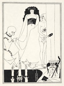 Illusztráció Oscar Wilde „Saloméjához”.
