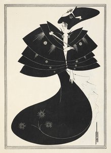 Illusztráció Oscar Wilde „Saloméjához”. alkotó: Aubrey (after) Beardsley