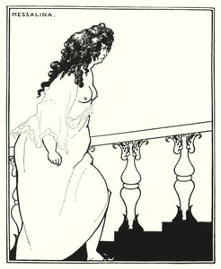 Messalina visszatér a fürdőből (metszet)