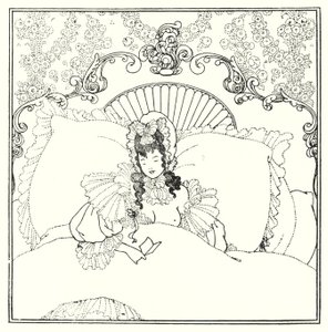 The Billet-Doux (metszet) alkotó: Aubrey (after) Beardsley
