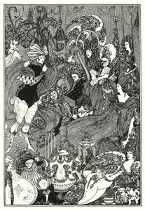 A lép barlangja (metszet) alkotó: Aubrey (after) Beardsley