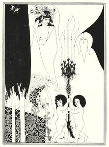 Heródes szeme (metszet) alkotó: Aubrey (after) Beardsley