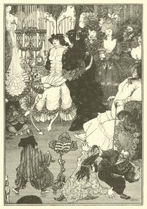 Helen vécéje (litográfia) alkotó: Aubrey (after) Beardsley
