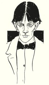 Aubrey Beardsley saját portréja alkotó: Aubrey Beardsley