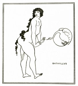 Bathyllus, 1894 körül alkotó: Aubrey Beardsley