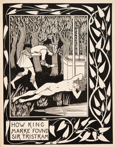 Hogyan találta meg Marke király Sir Tristramot alkotó: Aubrey Beardsley