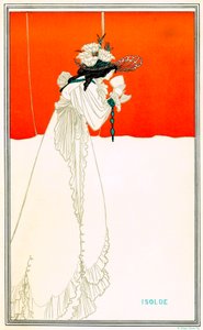 Aubrey Beardsley (1872-1898) Izolda issza a szerelem szűrőjét Richard Wagner operája után Trisztán és Izolda (Iseult vagy Iseut, Yseut, Yseult, Ysolde) - Artúr kelta legenda - szecesszió - kromolitográfia (kromolitográfia) W. Griggs, The alkotó: Aubrey Beardsley