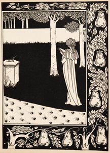 La Beale Isoud a Joyous Gardban alkotó: Aubrey Beardsley