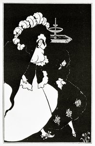 Bordélyházból hazatérő messalin és társa, 1894 körül alkotó: Aubrey Beardsley